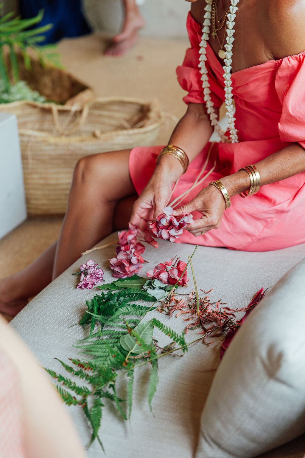 Sharing the Beauty of Lei with Meleana