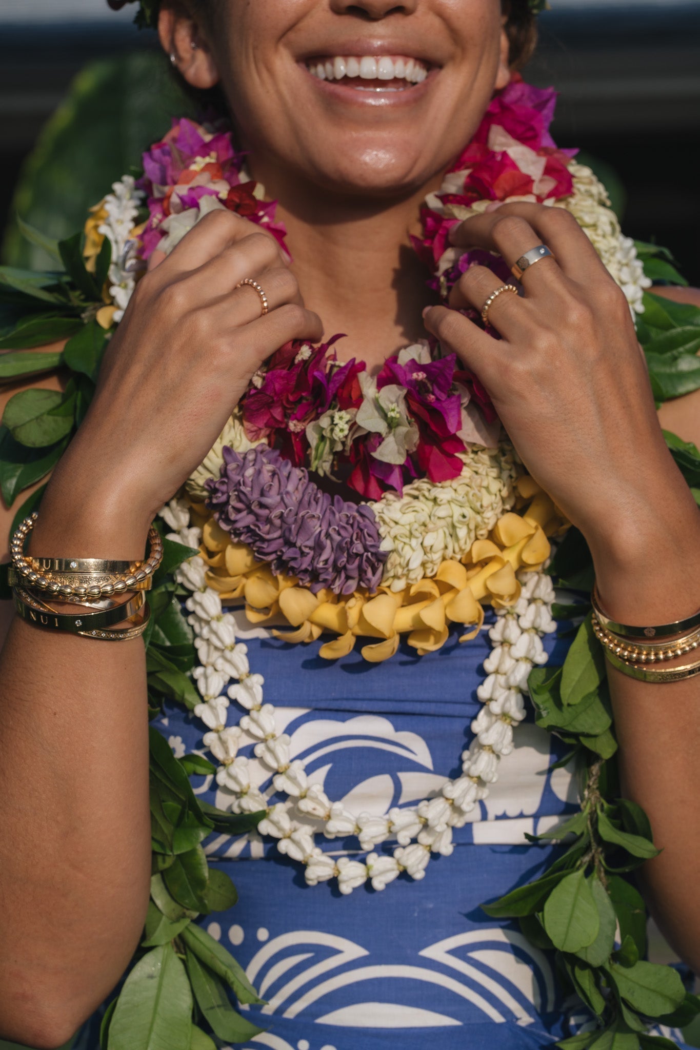 Hawaii graduation lei and Hawaiian heirloom jewelry