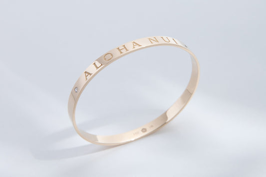 Aloha Nui - With diamonds, 6mm