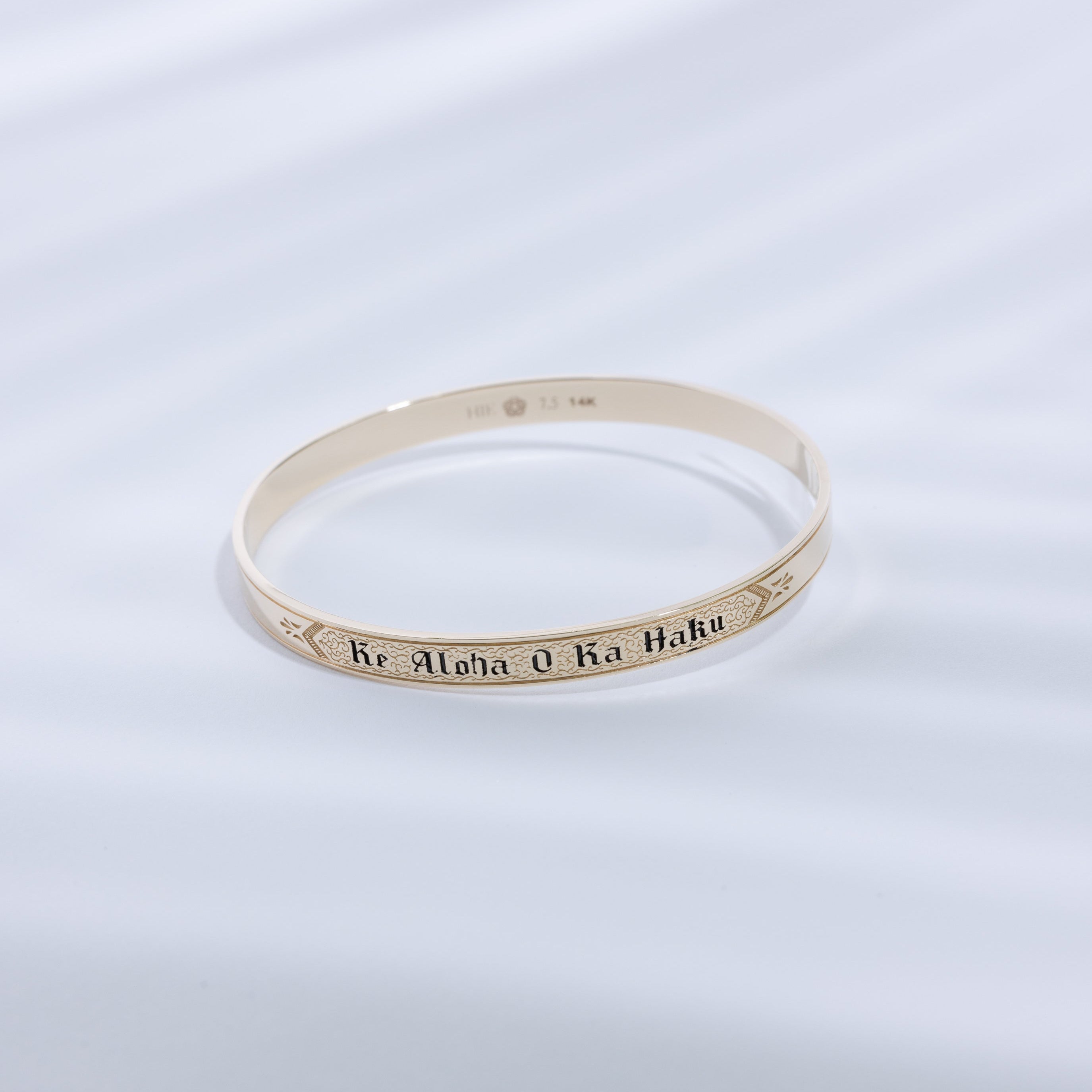 Liʻiliʻi Heirloom Bangle - 6mm