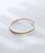 Hie Uluhe gold bangle bracelet with detailed engraving